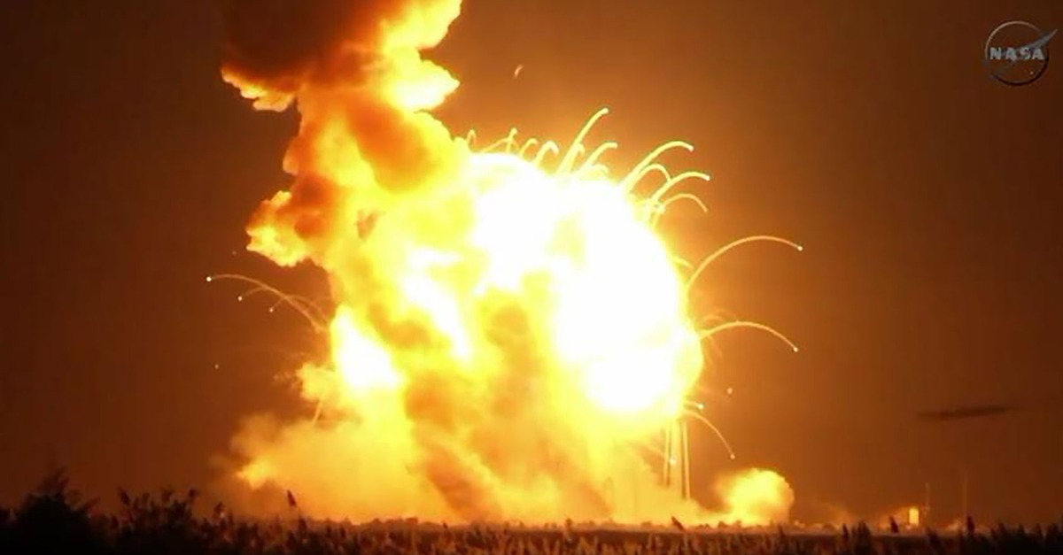 NASA’s Antares launch results in explosion